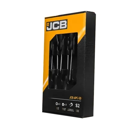 JCB 6 részes csavarhúzó szett