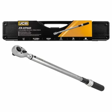 JCB nyomatékkulcs 60–330 Nm, 1/2"