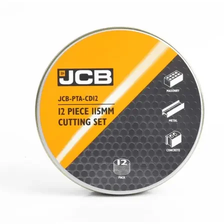 JCB vágókorong-szett 115 mm, 12 db