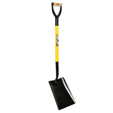 JCB négyszögletű acél lapát 250×300 mm